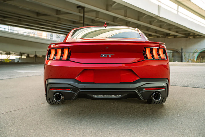 CORSA SPORT, TOURING / 3.0 IN AXLE-BACK 4.5 IN CARBON FIBER TIPS | 2024 MUSTANG GT COUPE (21253CF, 21257CF)