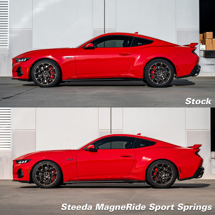 Steeda Mustang MagneRide Sport Lowering Springs 555-8242 (2015-2024)