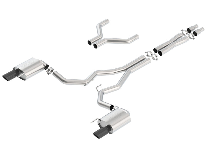 Mustang GT 2015-2017 Cat-Back™ Exhaust ATAK® part # 140630BC