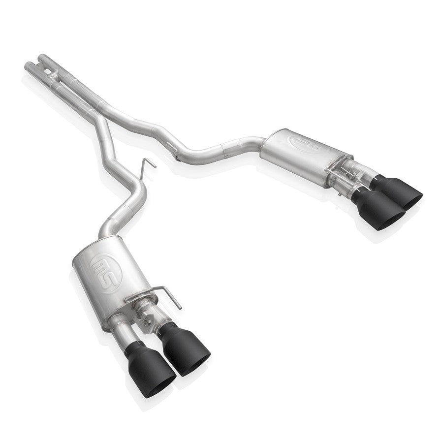 2020+ Ford GT500 Redline Catback H-Pipe Exhaust Factory Connect with Black Tips