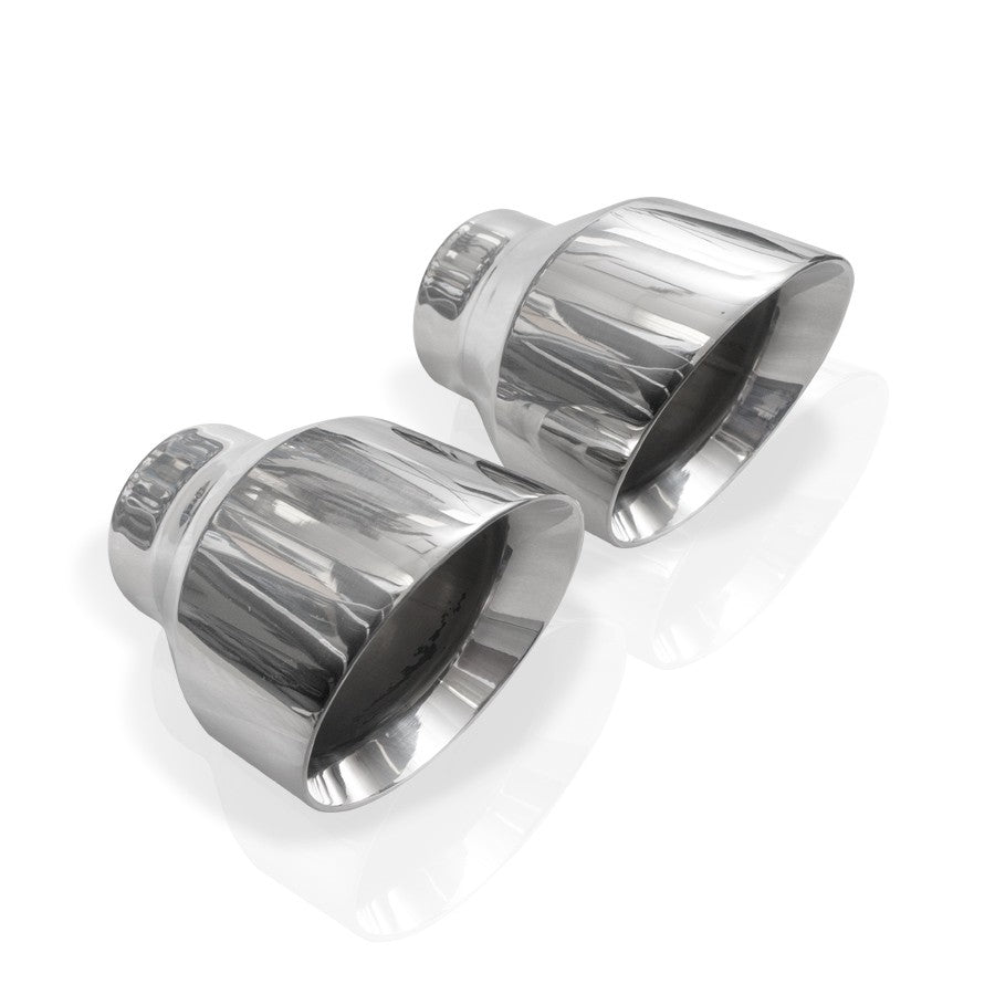 2020+ Ford GT500 Legend Catback X-Pipe Exhaust Factory Connect with Polished Tips