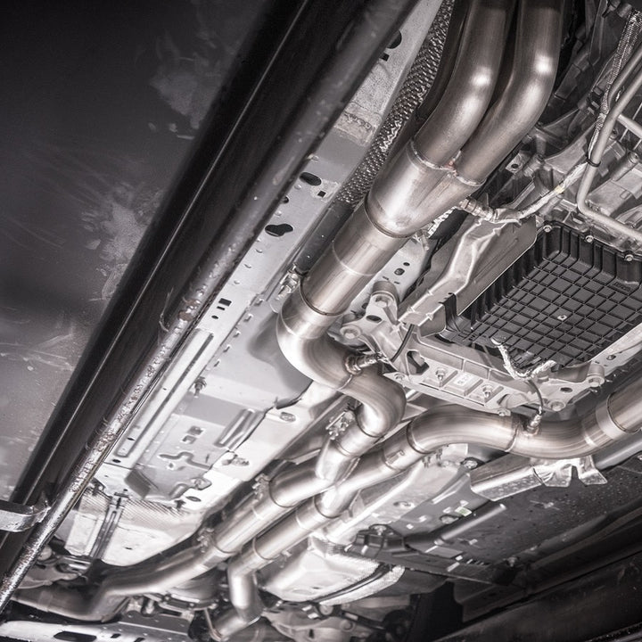 2020+ Ford GT500 Redline Catback X-Pipe Exhaust Factory Connect with Polished Tips