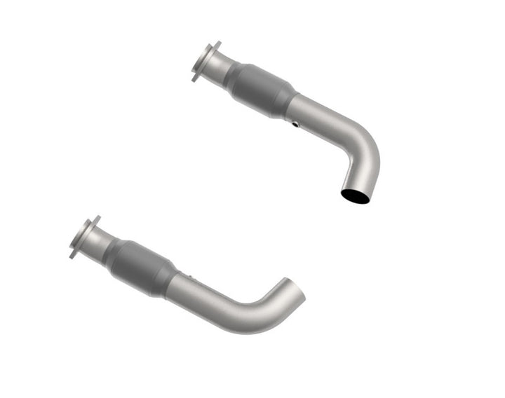 KOOKS 11513400 3" SS HO GREEN CATTED CONNNECTION PIPES. 2015-2024 MUSTANG GT 5.0L.