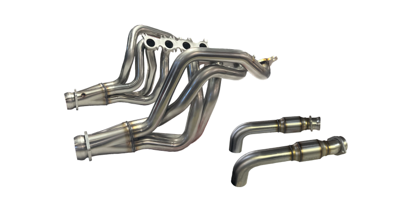 KOOKS 1151H432 1-7/8" STAINLESS HEADERS & GREEN CATTED CONN. KIT. 2024 MUSTANG GT/D.H. 5.0L.