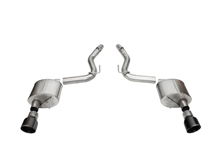 CORSA SPORT, TOURING / 3.0 IN AXLE-BACK 4.5 IN SLASH TIPS | 2024 MUSTANG GT COUPE (21252, 21256)