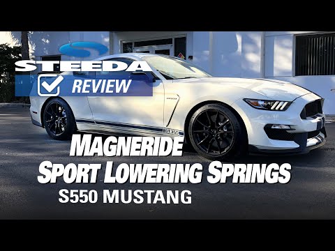 Steeda Mustang MagneRide Sport Lowering Springs 555-8242 (2015-2024)