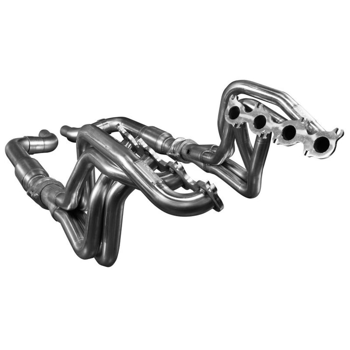 1-7/8" SS HEADERS & GREEN CATTED CONNECTION KIT. 2015-2020 MUSTANG GT 5.0L.