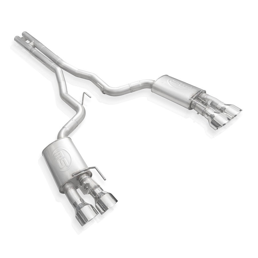 2020+ Ford GT500 Legend Catback H-Pipe Exhaust Factory Connect with Polished Tips